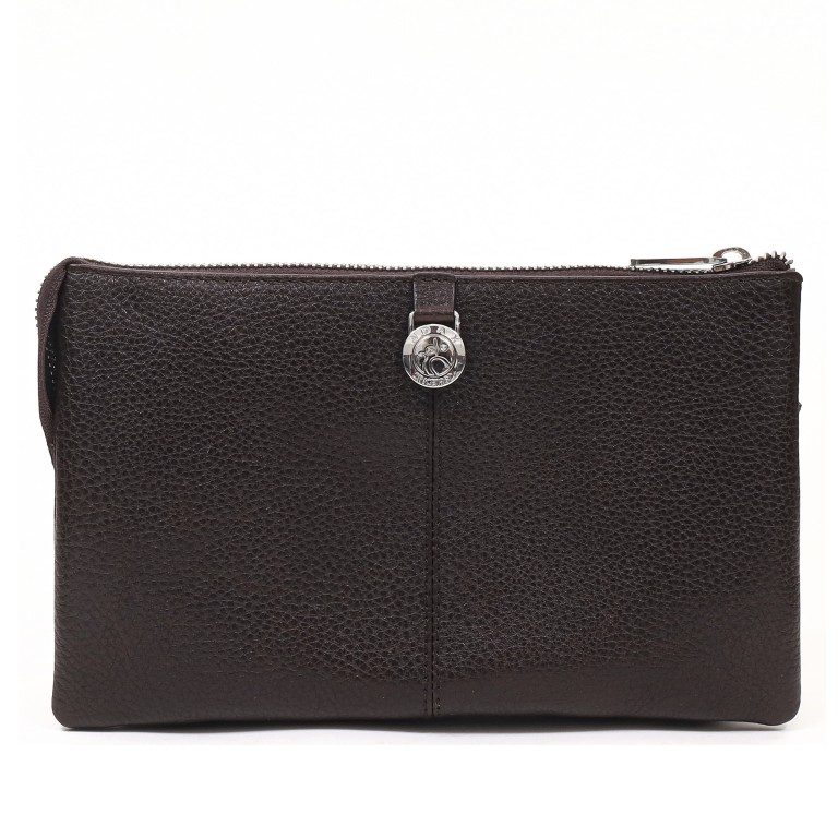Umhängetasche / Clutch Cormorano Silja Chocolate, Farbe: braun, Marke: Adax, EAN: 5705483189949, Abmessungen in cm: 23x14x3, Bild 3 von 5