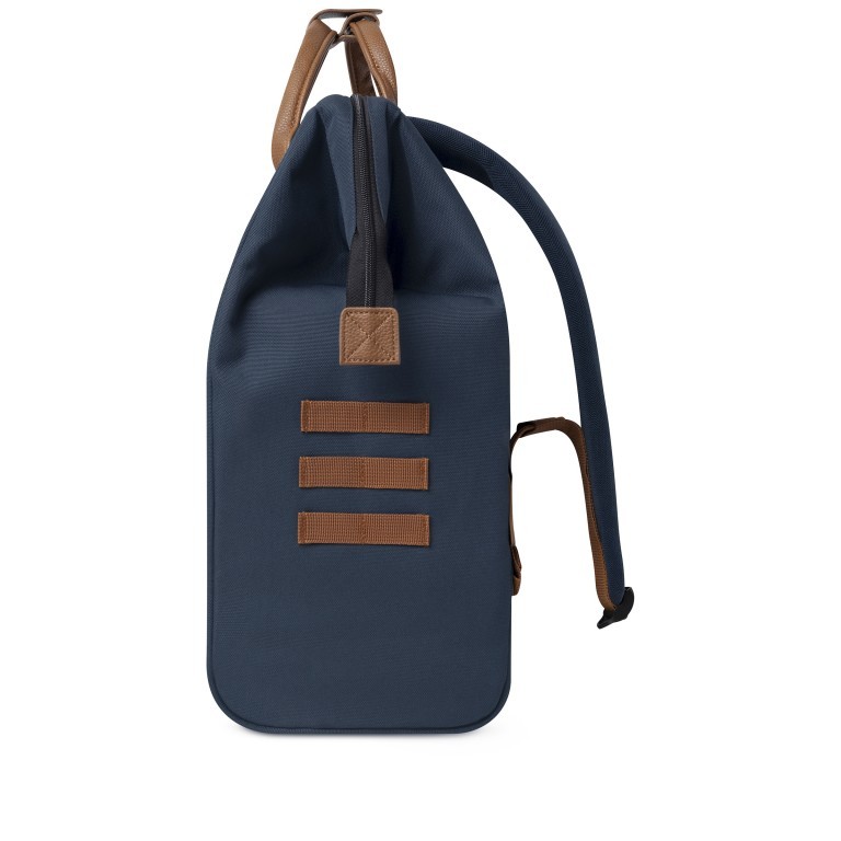 Rucksack Adventurer Large Chicago mit zwei auswechselbaren Vortaschen Navy, Farbe: blau/petrol, Marke: Cabaia, EAN: 3701328319443, Abmessungen in cm: 29x46x17, Bild 5 von 10