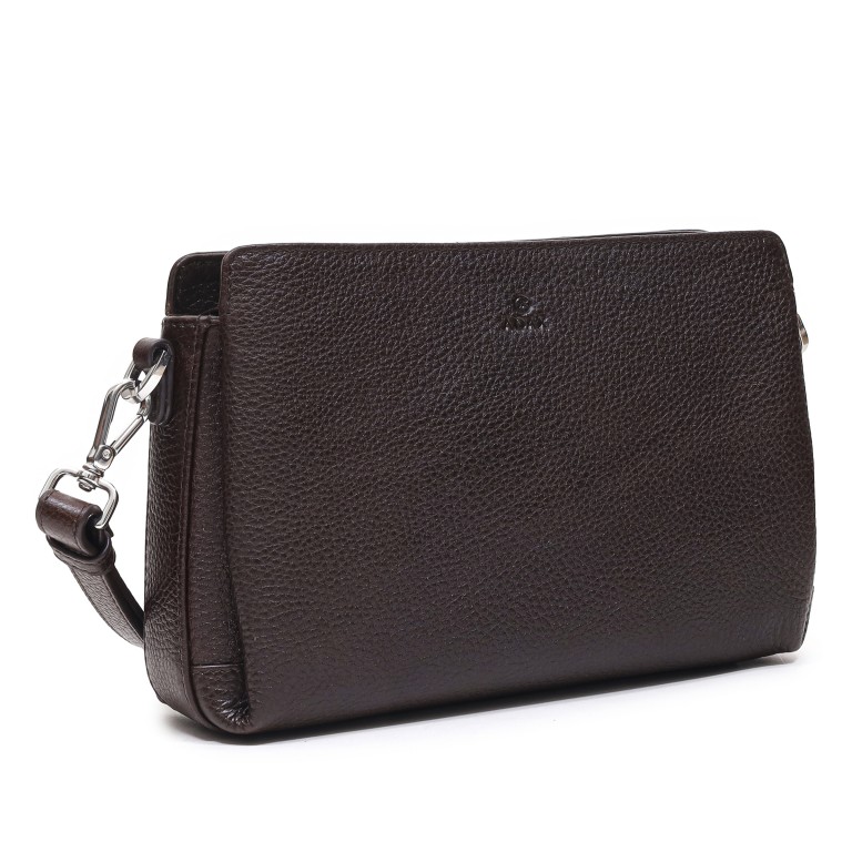 Umhängetasche Cormorano Dea Chocolate, Farbe: braun, Marke: Adax, EAN: 5705483273105, Abmessungen in cm: 24x16x8, Bild 2 von 7
