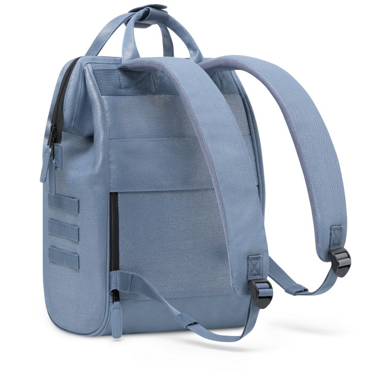 Rucksack Adventurer Medium Davos mit zwei auswechselbaren Vortaschen Blau, Farbe: blau/petrol, Marke: Cabaia, EAN: 3667022017552, Abmessungen in cm: 27x41x16, Bild 6 von 12