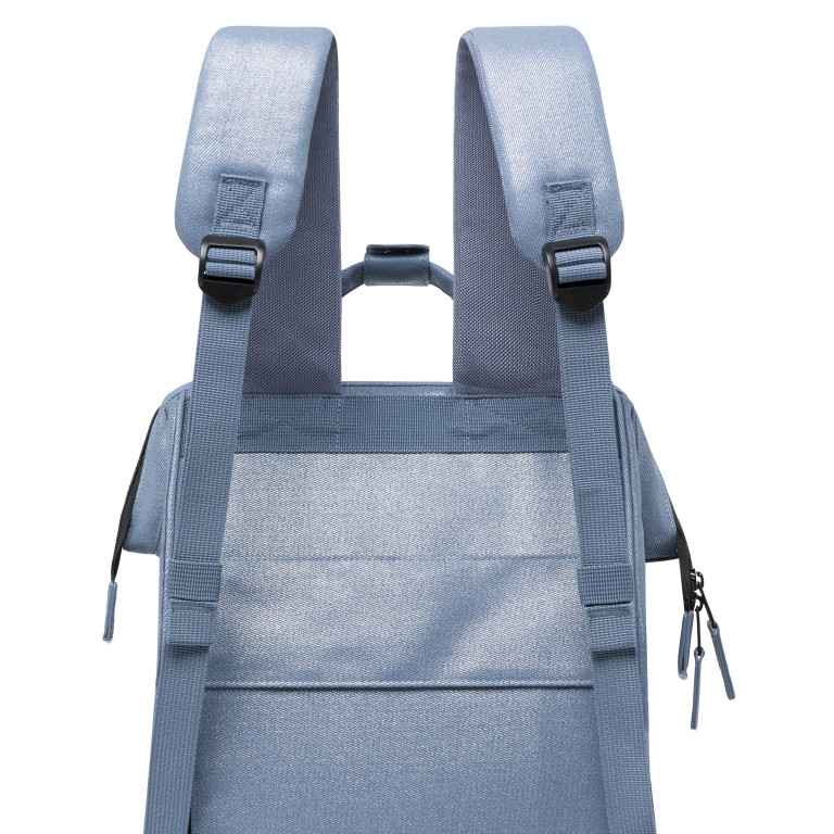 Rucksack Adventurer Medium Davos mit zwei auswechselbaren Vortaschen Blau, Farbe: blau/petrol, Marke: Cabaia, EAN: 3667022017552, Abmessungen in cm: 27x41x16, Bild 11 von 12