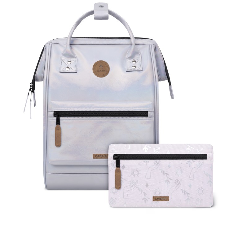 Rucksack Adventurer Medium Rennes Grau, Farbe: grau, Marke: Cabaia, EAN: 3667022017262, Abmessungen in cm: 27x41x16, Bild 1 von 10