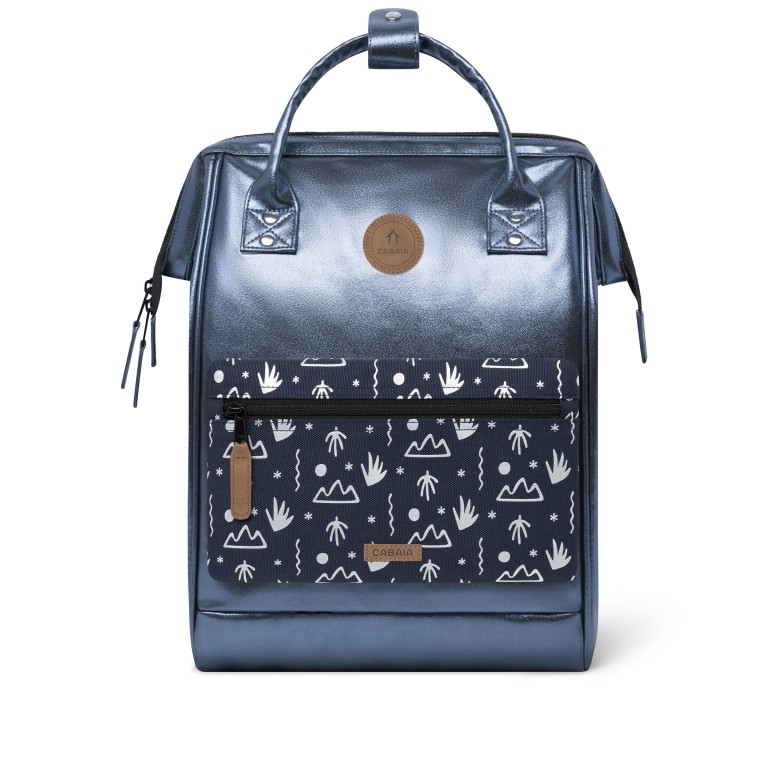 Rucksack Adventurer Medium Larissa Blau, Farbe: blau/petrol, Marke: Cabaia, EAN: 3667022017965, Abmessungen in cm: 27x41x16, Bild 2 von 10