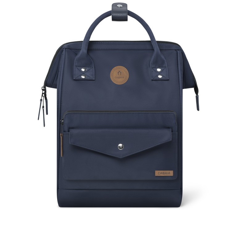 Rucksack Adventurer Medium Nara Dunkelblau, Farbe: blau/petrol, Marke: Cabaia, EAN: 3667022017248, Abmessungen in cm: 27x41x16, Bild 3 von 10
