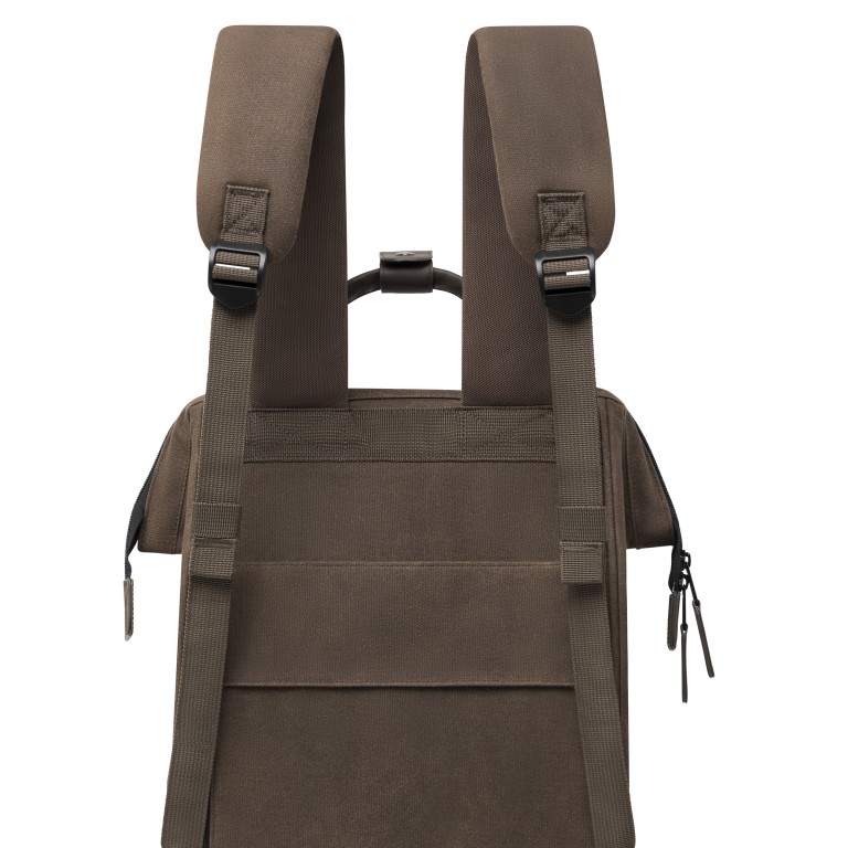 Rucksack Adventurer Medium Soyo mit zwei auswechselbaren Vortaschen Dunkelbraun, Farbe: braun, Marke: Cabaia, EAN: 3667022017712, Abmessungen in cm: 27x41x16, Bild 11 von 12