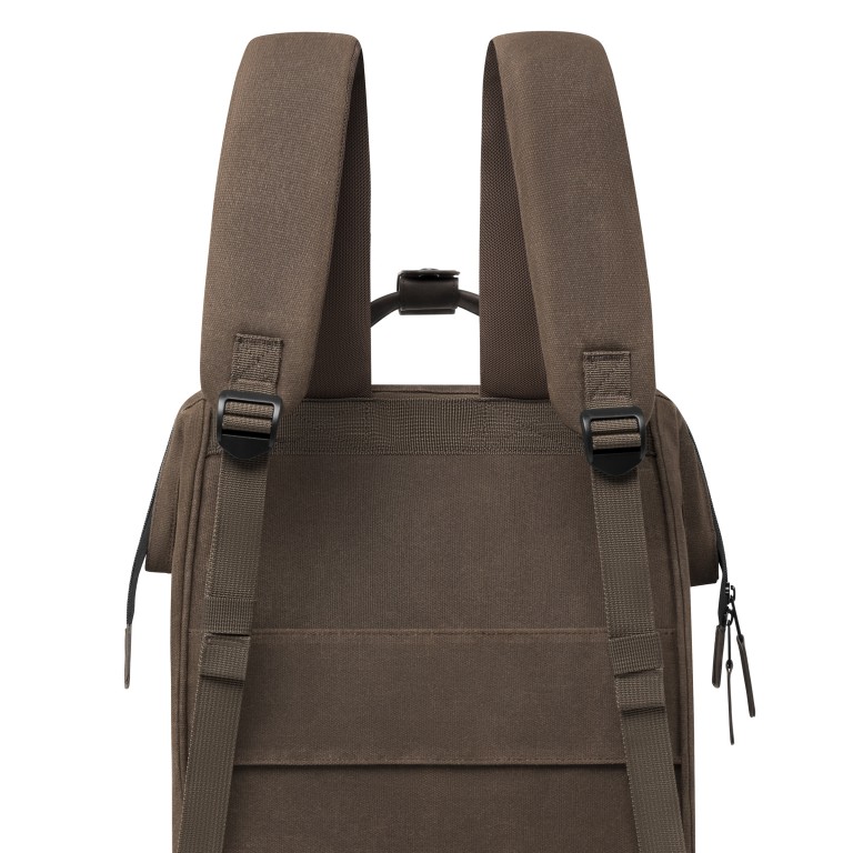 Rucksack Adventurer Large Soyo mit zwei auswechselbaren Vortaschen Dunkelbraun, Farbe: braun, Marke: Cabaia, EAN: 3667022017392, Abmessungen in cm: 29x49x17, Bild 9 von 10