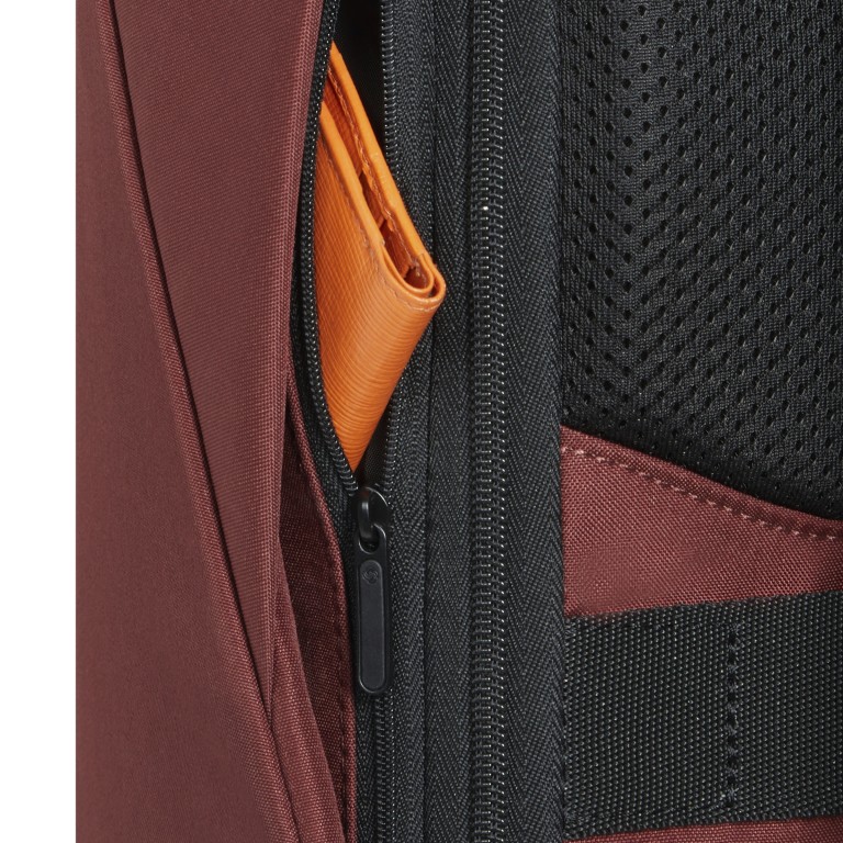 Rucksack Securipak 2.0 Backpack 15.6 Zoll Terracotta Red, Farbe: rot/weinrot, Marke: Samsonite, EAN: 5400520265715, Abmessungen in cm: 30x44.5x18, Bild 10 von 10