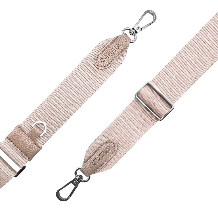 Umhängetasche Nano Bag Algier Beige, Farbe: beige, Marke: Cabaia, EAN: 3667022009625, Abmessungen in cm: 12x19x8.5, Bild 8 von 8