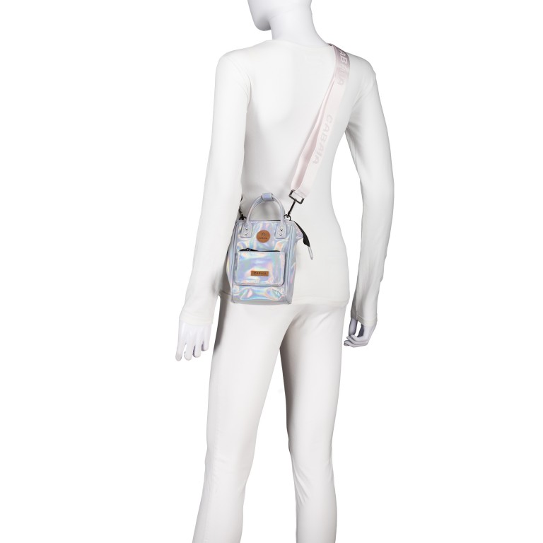 Umhängetasche Nano Bag Rennes, Farbe: grau, Marke: Cabaia, EAN: 3701328392002, Abmessungen in cm: 12x18x8.5, Bild 5 von 7