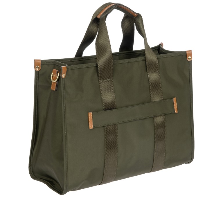 Tasche X-BAG & X-Travel Opera Shopper M Olive, Farbe: grün/oliv, Marke: Brics, EAN: 8016623973326, Abmessungen in cm: 40.5x30.5x17, Bild 4 von 7