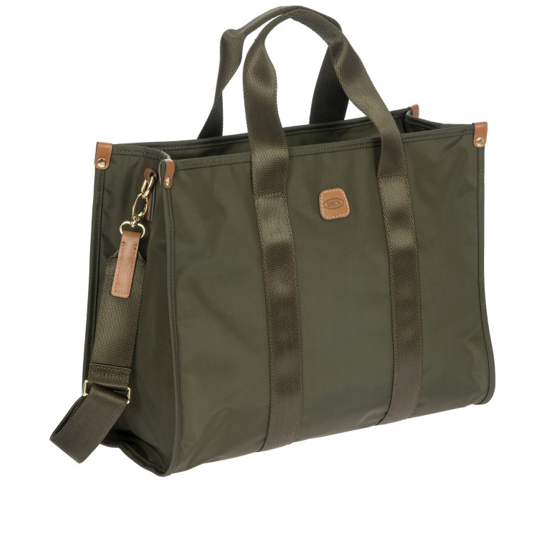 Tasche X-BAG & X-Travel Opera Shopper M Olive, Farbe: grün/oliv, Marke: Brics, EAN: 8016623973326, Abmessungen in cm: 40.5x30.5x17, Bild 2 von 7
