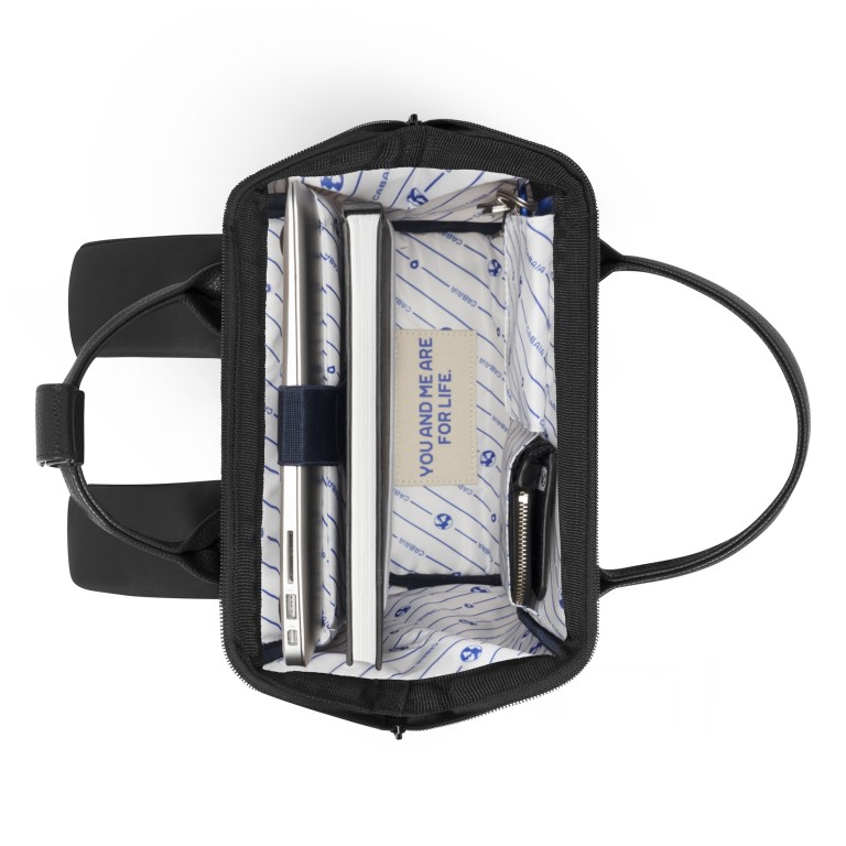 Rucksack Adventurer Small Niamey mit zwei auswechselbaren Vortaschen Dunkelbraun, Farbe: braun, Marke: Cabaia, EAN: 3667022018047, Abmessungen in cm: 23x32x13, Bild 10 von 12