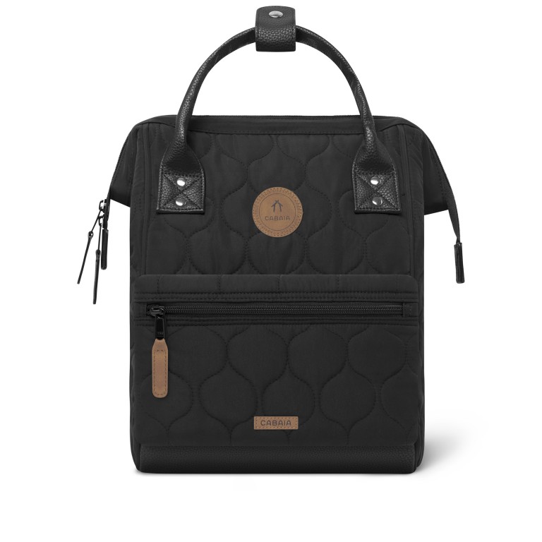 Rucksack Adventurer Small Niamey mit zwei auswechselbaren Vortaschen Dunkelbraun, Farbe: braun, Marke: Cabaia, EAN: 3667022018047, Abmessungen in cm: 23x32x13, Bild 3 von 12