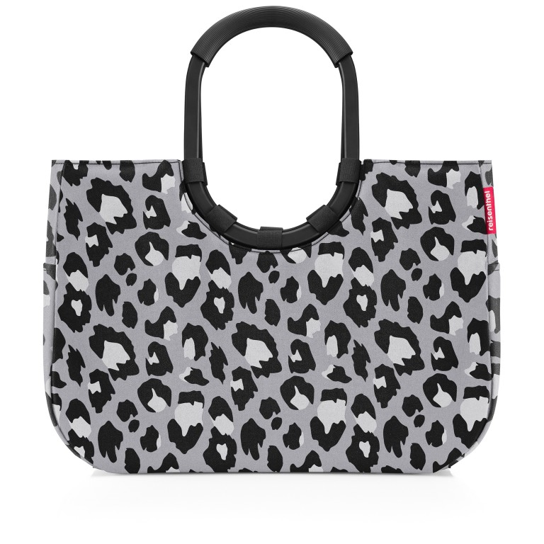 Tasche Loopshopper L Frame Leo Nero, Farbe: grau, Marke: Reisenthel, EAN: 4012013741418, Abmessungen in cm: 46x34.5x8, Bild 1 von 8
