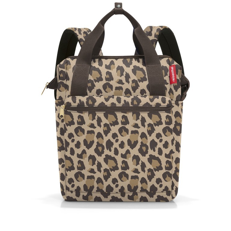 Rucksack Allrounder R Leo Macchiato, Farbe: braun, Marke: Reisenthel, EAN: 4012013735691, Abmessungen in cm: 31x39x17, Bild 1 von 6