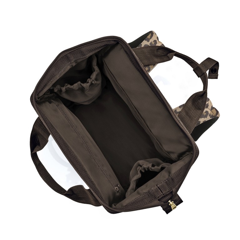 Rucksack Allrounder R Leo Macchiato, Farbe: braun, Marke: Reisenthel, EAN: 4012013735691, Abmessungen in cm: 31x39x17, Bild 6 von 6