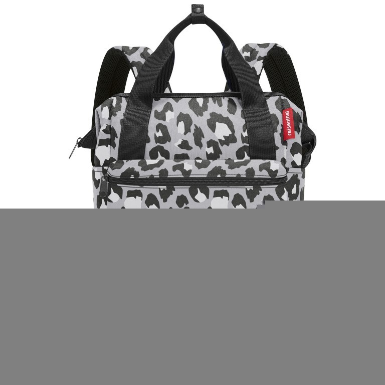 Rucksack Allrounder R Leo Nero, Farbe: grau, Marke: Reisenthel, EAN: 4012013741791, Abmessungen in cm: 31x39x17, Bild 1 von 6
