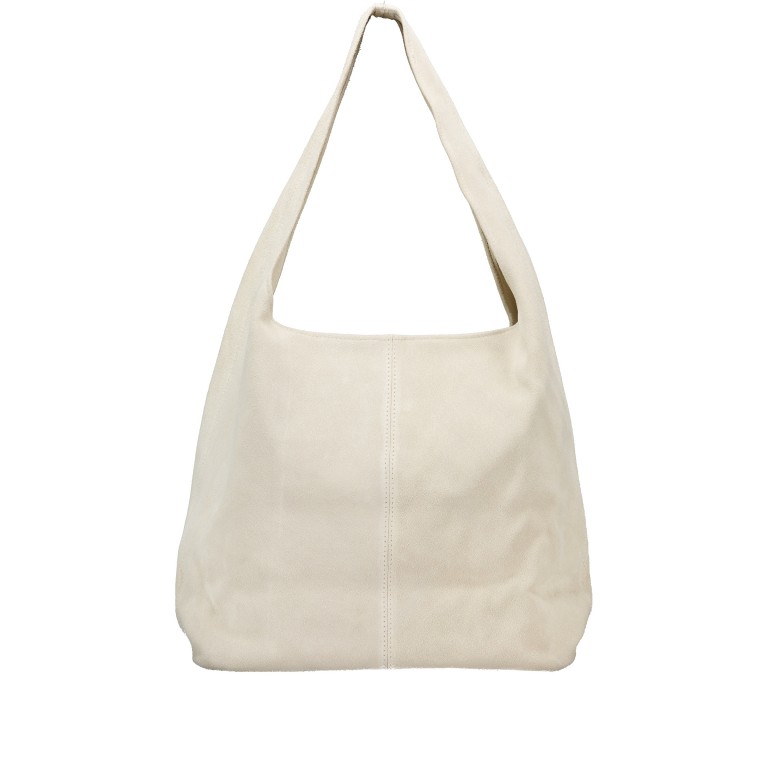 Beuteltasche Velours Ecru, Farbe: beige, Marke: Hausfelder Manufaktur, EAN: 4065646027282, Abmessungen in cm: 32.5x32x17, Bild 1 von 5
