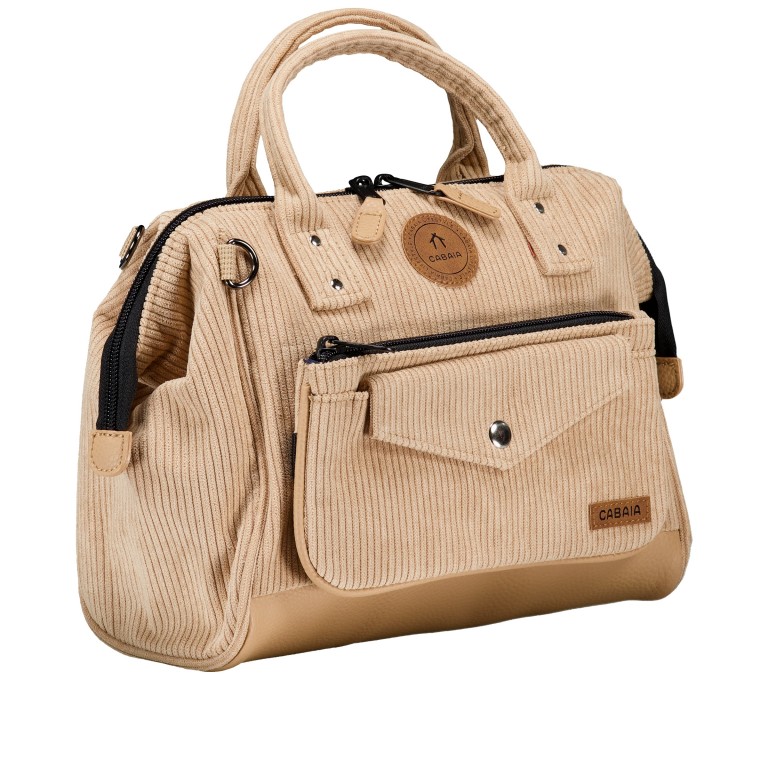 Umhängetasche Crossbody M Luxor Beige, Farbe: beige, Marke: Cabaia, EAN: 3667022015664, Abmessungen in cm: 26x20x11, Bild 2 von 7