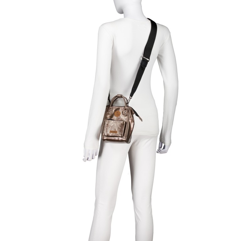 Umhängetasche Nano Bag Louisville Braun, Farbe: grau, Marke: Cabaia, EAN: 3667022015152, Abmessungen in cm: 12x18x8.5, Bild 5 von 7