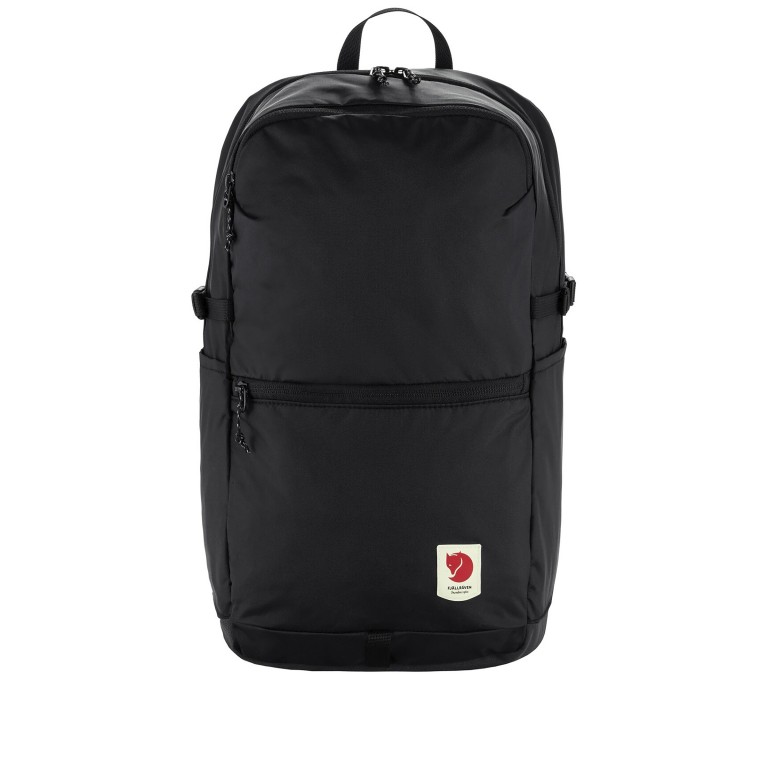Rucksack High Coast Backpack 24 Black, Farbe: schwarz, Marke: Fjällräven, EAN: 7323451110030, Abmessungen in cm: 29x49x15, Bild 1 von 12