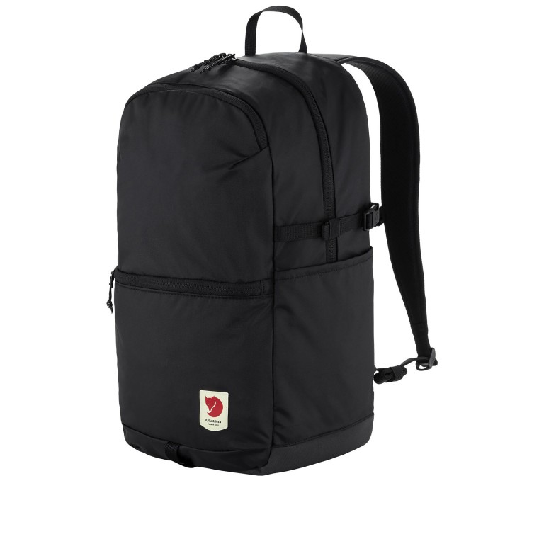 Rucksack High Coast Backpack 24 Black, Farbe: schwarz, Marke: Fjällräven, EAN: 7323451110030, Abmessungen in cm: 29x49x15, Bild 2 von 12