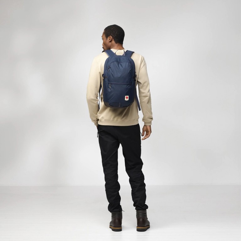 Rucksack High Coast Backpack 24 Navy, Farbe: blau/petrol, Marke: Fjällräven, EAN: 7323451110047, Abmessungen in cm: 29x49x15, Bild 4 von 12