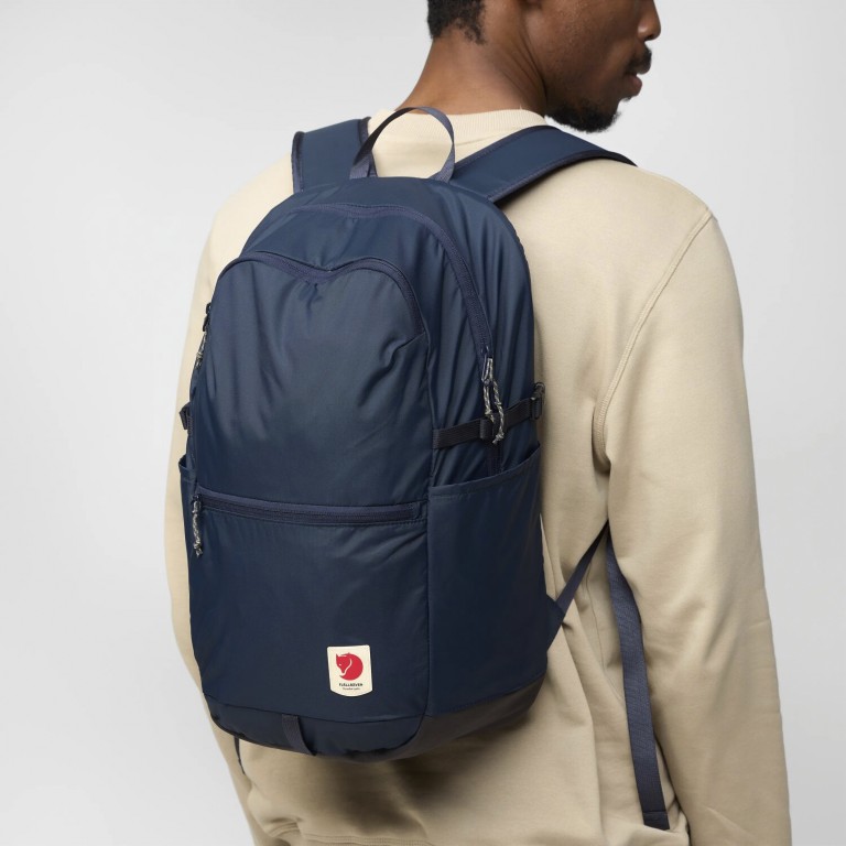 Rucksack High Coast Backpack 24 Navy, Farbe: blau/petrol, Marke: Fjällräven, EAN: 7323451110047, Abmessungen in cm: 29x49x15, Bild 7 von 12
