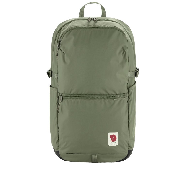 Rucksack High Coast Backpack 24 Green, Farbe: taupe/khaki, Marke: Fjällräven, EAN: 7323451110054, Abmessungen in cm: 29x49x15, Bild 1 von 12