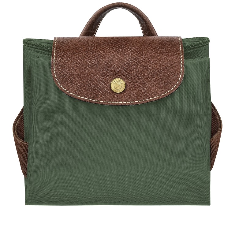 Rucksack Le Pliage 089-10284 Englischgrün, Farbe: grün/oliv, Marke: Longchamp, EAN: 3597922787333, Abmessungen in cm: 26x37x11, Bild 6 von 7