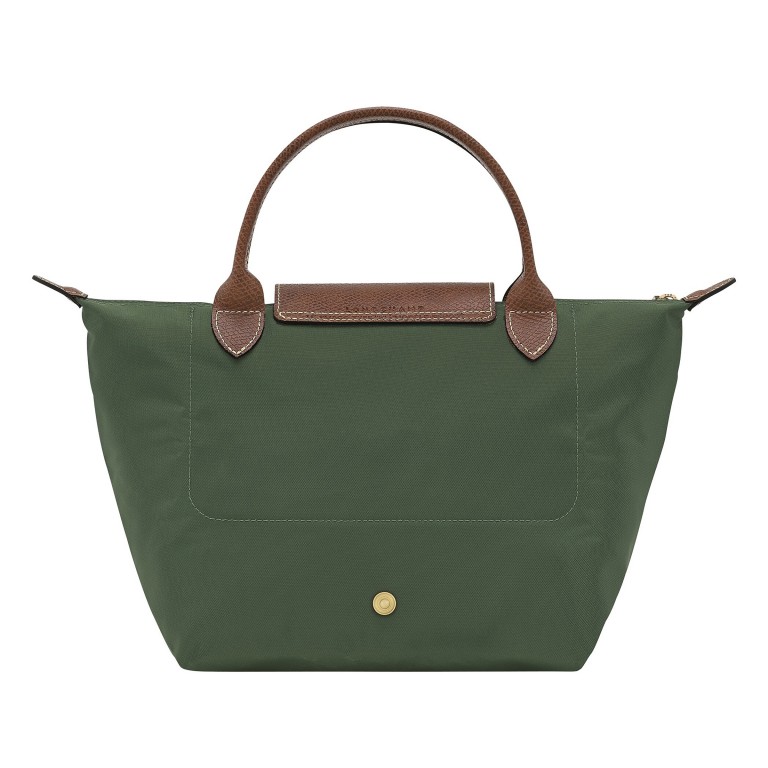 Handtasche Le Pliage S Englischgrün, Farbe: grün/oliv, Marke: Longchamp, EAN: 3597922786831, Abmessungen in cm: 23x22x14, Bild 3 von 7