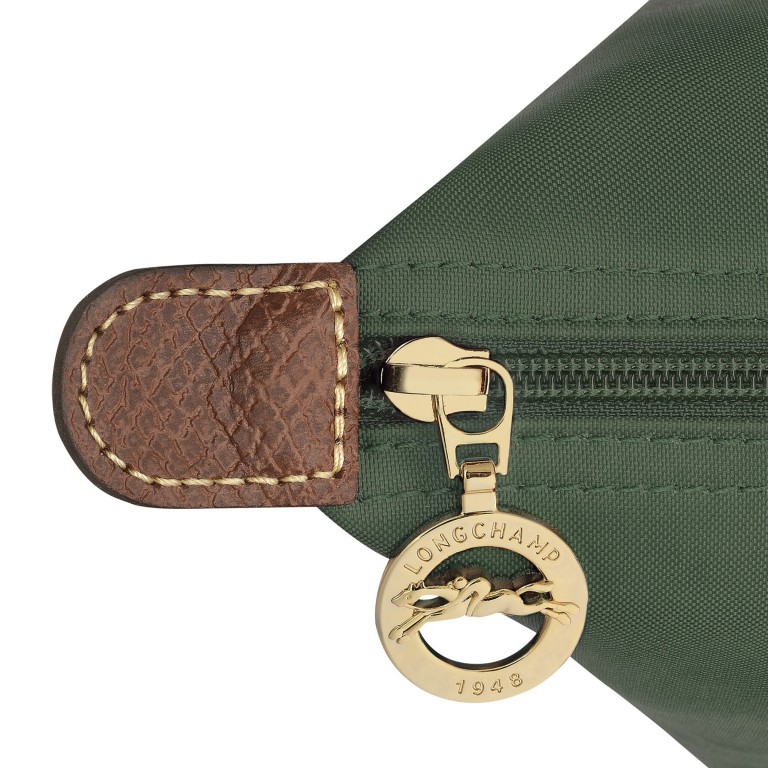 Handtasche Le Pliage S Englischgrün, Farbe: grün/oliv, Marke: Longchamp, EAN: 3597922786831, Abmessungen in cm: 23x22x14, Bild 7 von 7