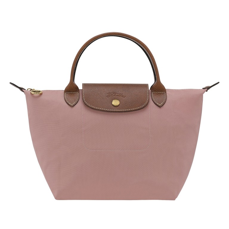 Handtasche Le Pliage S Rosa Tee, Farbe: rosa/pink, Marke: Longchamp, EAN: 3597922786848, Abmessungen in cm: 23x22x14, Bild 1 von 7
