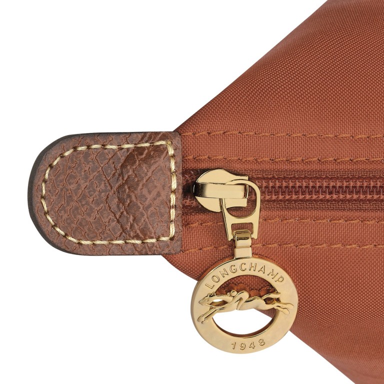 Handtasche Le Pliage S Ziegelrot, Farbe: orange, Marke: Longchamp, EAN: 3597922786862, Abmessungen in cm: 23x22x14, Bild 7 von 7