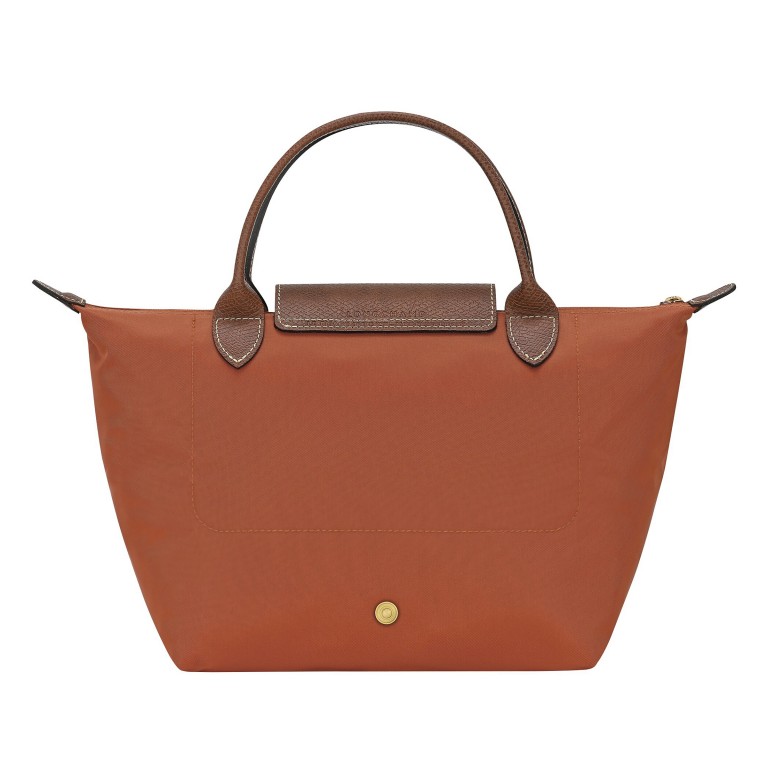 Handtasche Le Pliage S Ziegelrot, Farbe: orange, Marke: Longchamp, EAN: 3597922786862, Abmessungen in cm: 23x22x14, Bild 3 von 7