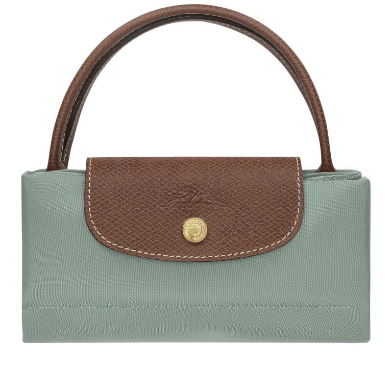 Handtasche Le Pliage S Celadon, Farbe: grün/oliv, Marke: Longchamp, EAN: 3597922788781, Abmessungen in cm: 23x22x14, Bild 6 von 7