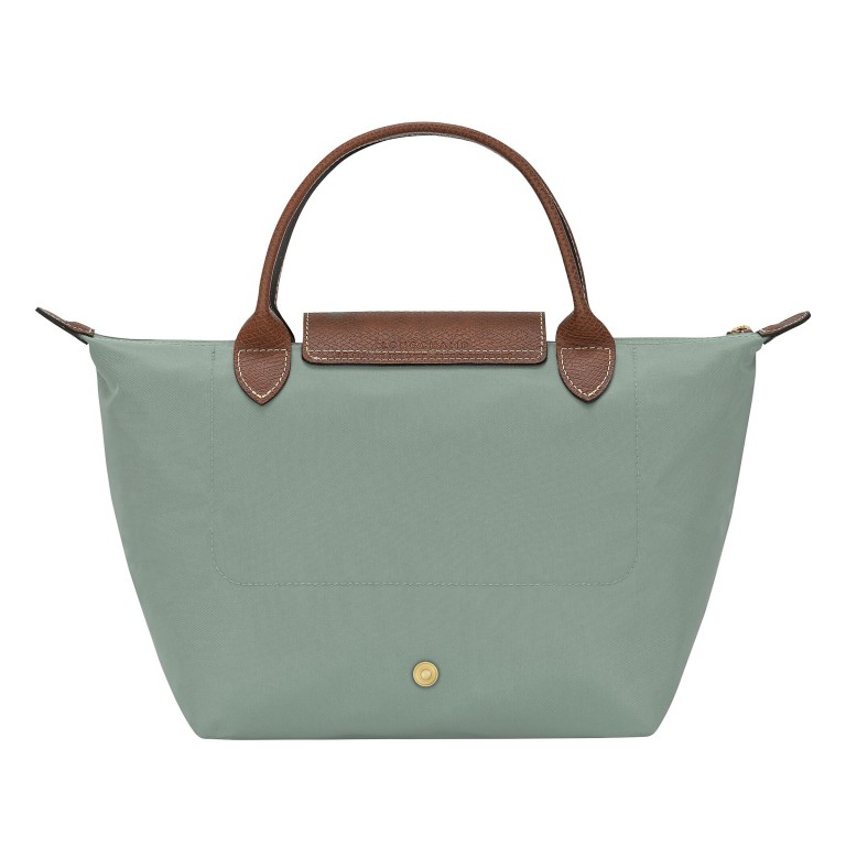 Handtasche Le Pliage S Celadon, Farbe: grün/oliv, Marke: Longchamp, EAN: 3597922788781, Abmessungen in cm: 23x22x14, Bild 3 von 7