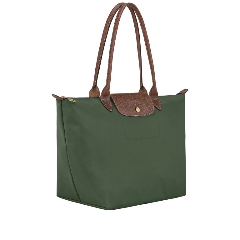 Shopper Le Pliage Shopper L Englischgrün, Farbe: grün/oliv, Marke: Longchamp, EAN: 3597922787173, Abmessungen in cm: 31x30x19, Bild 2 von 7