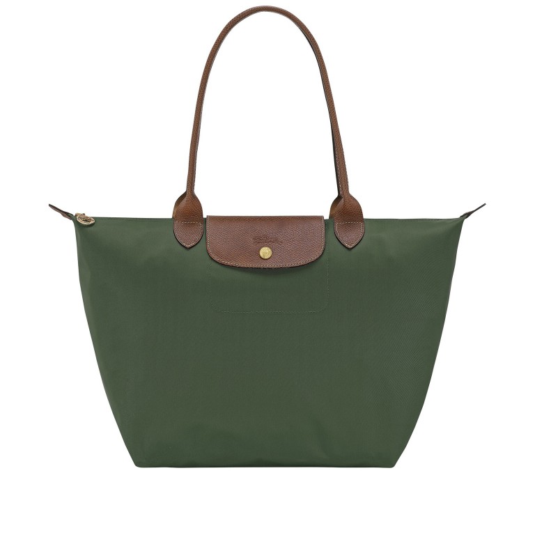 Shopper Le Pliage Shopper L Englischgrün, Farbe: grün/oliv, Marke: Longchamp, EAN: 3597922787173, Abmessungen in cm: 31x30x19, Bild 1 von 7