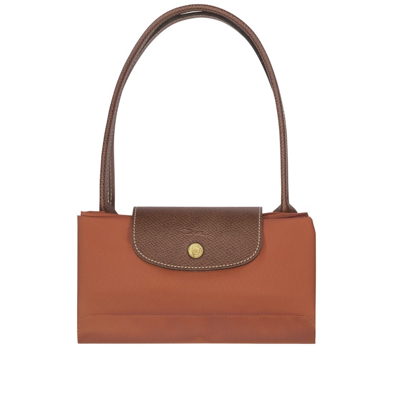 Shopper Le Pliage Shopper L Ziegelrot, Farbe: orange, Marke: Longchamp, EAN: 3597922787203, Abmessungen in cm: 31x30x19, Bild 6 von 7