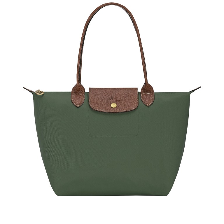 Shopper Le Pliage Shopper S Englischgrün, Farbe: grün/oliv, Marke: Longchamp, EAN: 3597922787272, Abmessungen in cm: 28x25x14, Bild 1 von 6