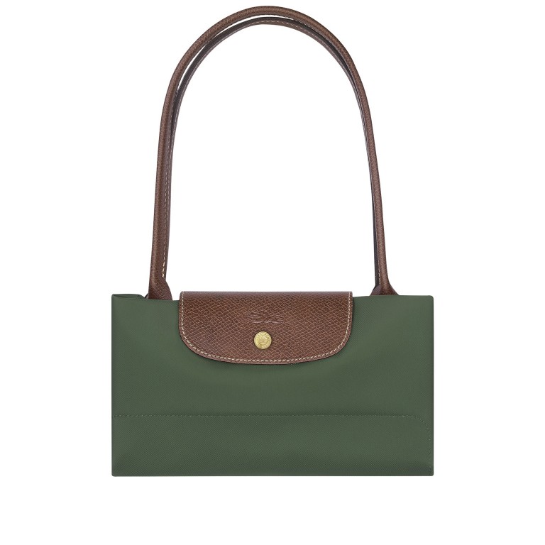 Shopper Le Pliage Shopper S Englischgrün, Farbe: grün/oliv, Marke: Longchamp, EAN: 3597922787272, Abmessungen in cm: 28x25x14, Bild 5 von 6