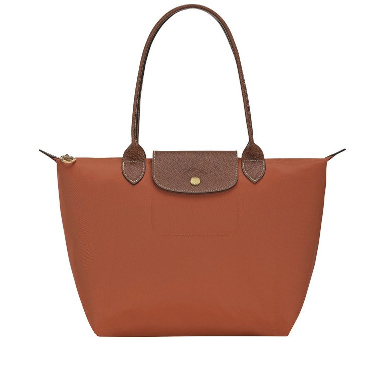 Shopper Le Pliage Shopper S Ziegelrot, Farbe: orange, Marke: Longchamp, EAN: 3597922787302, Abmessungen in cm: 28x25x14, Bild 1 von 6