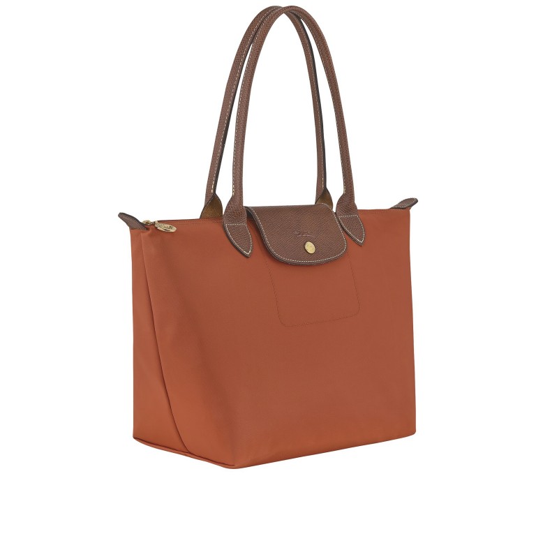 Shopper Le Pliage Shopper S Ziegelrot, Farbe: orange, Marke: Longchamp, EAN: 3597922787302, Abmessungen in cm: 28x25x14, Bild 2 von 6