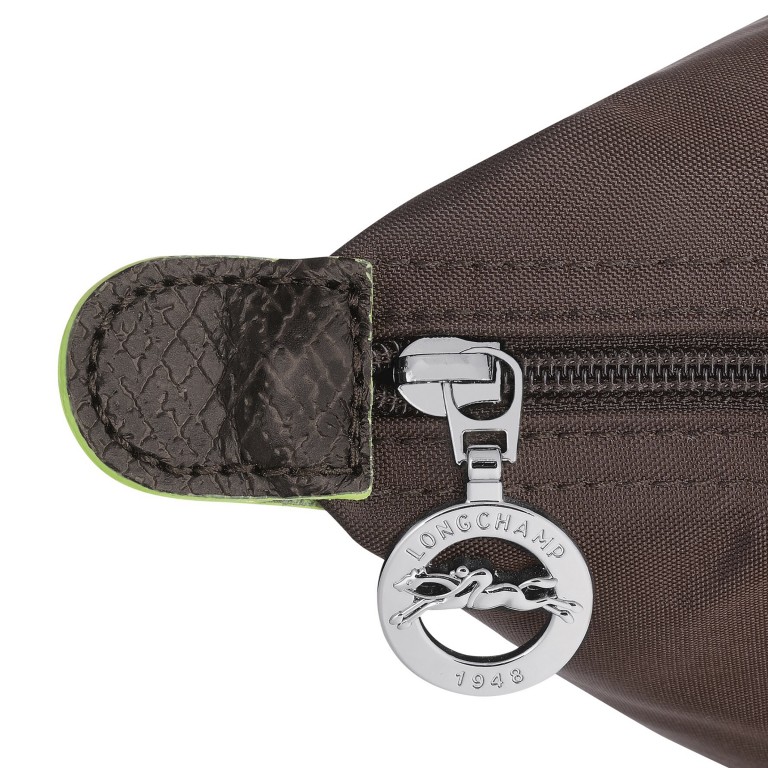 Handtasche Le Pliage Green Handtasche S Mokka, Farbe: braun, Marke: Longchamp, EAN: 3597922788811, Abmessungen in cm: 23x22x14, Bild 7 von 7