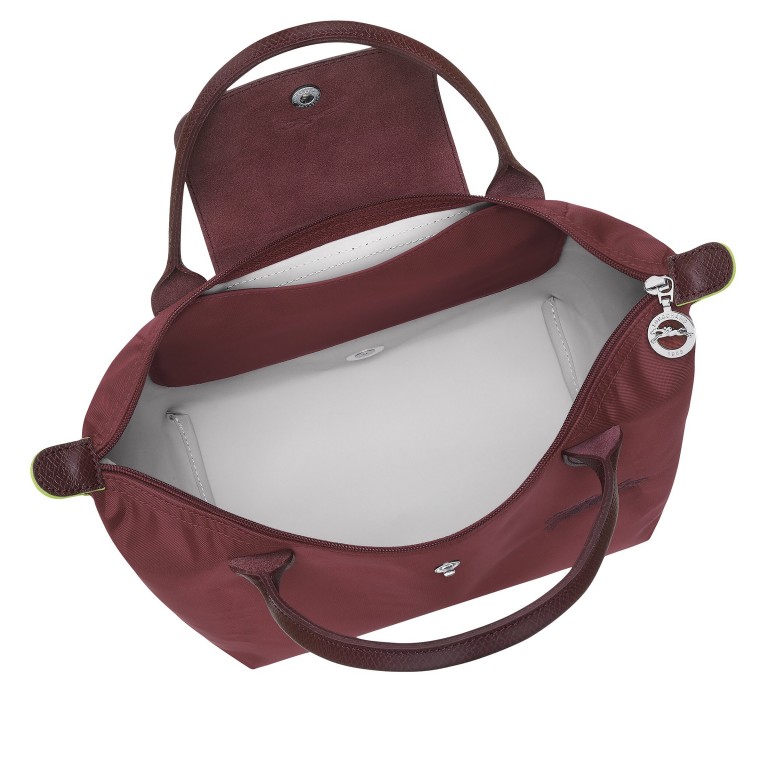 Handtasche Le Pliage Green Handtasche S Granatapfel, Farbe: rot/weinrot, Marke: Longchamp, EAN: 3597922786886, Abmessungen in cm: 23x22x14, Bild 5 von 7
