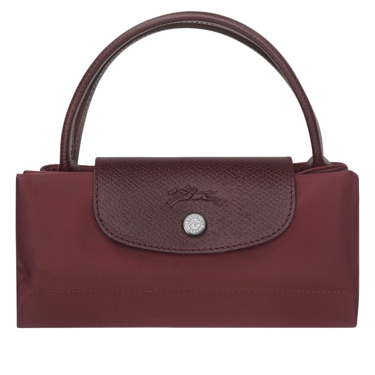 Handtasche Le Pliage Green Handtasche S Granatapfel, Farbe: rot/weinrot, Marke: Longchamp, EAN: 3597922786886, Abmessungen in cm: 23x22x14, Bild 6 von 7