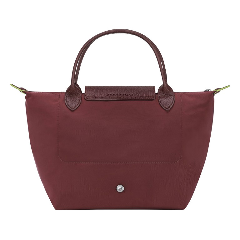 Handtasche Le Pliage Green Handtasche S Granatapfel, Farbe: rot/weinrot, Marke: Longchamp, EAN: 3597922786886, Abmessungen in cm: 23x22x14, Bild 3 von 7