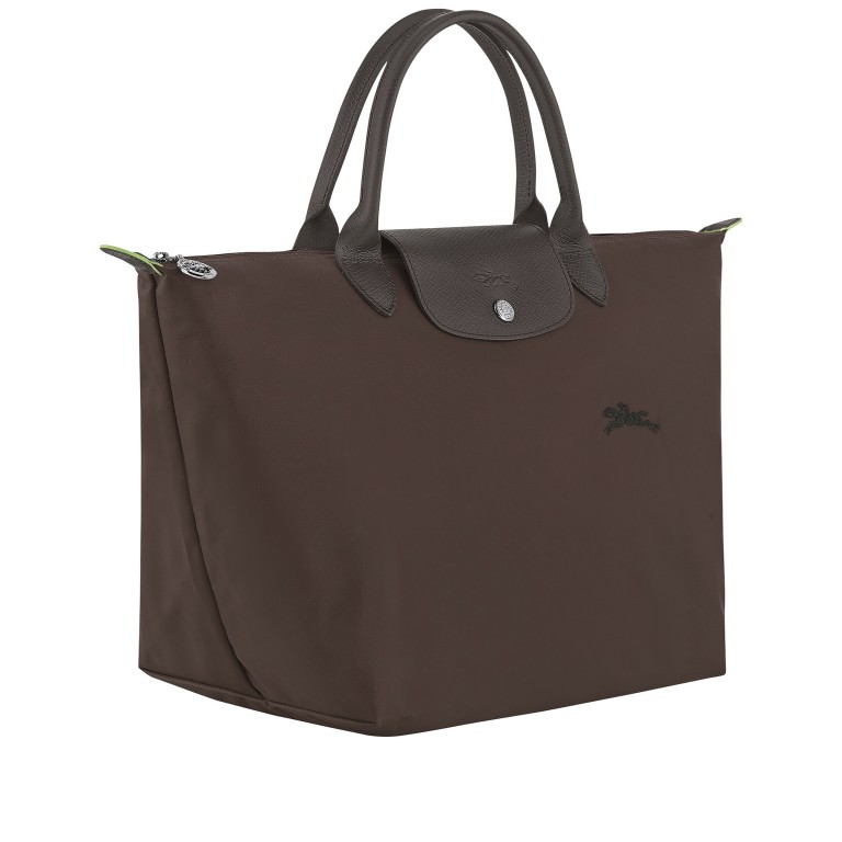 Handtasche Le Pliage Green Handtasche M Mokka, Farbe: braun, Marke: Longchamp, EAN: 3597922788842, Abmessungen in cm: 30x28x20, Bild 2 von 6
