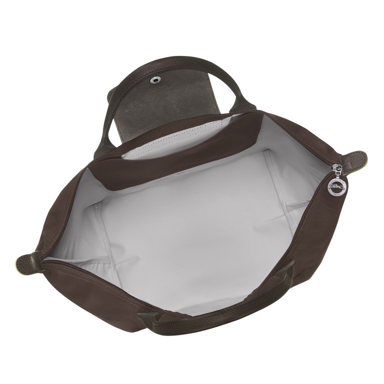 Handtasche Le Pliage Green Handtasche M Mokka, Farbe: braun, Marke: Longchamp, EAN: 3597922788842, Abmessungen in cm: 30x28x20, Bild 5 von 6